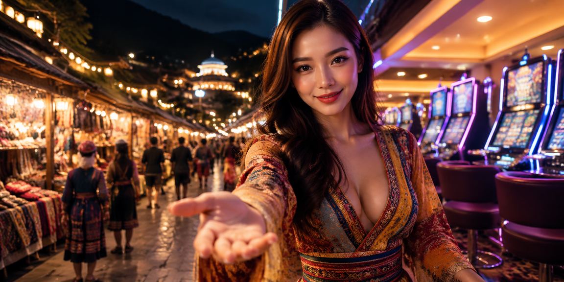 Người dùng tại Sa Pa trải nghiệm slot game trực tuyến với khung cảnh núi rừng đặc trưng Tây Bắc